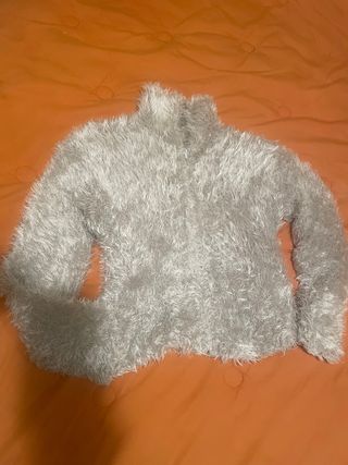 Jersey pelito gris talla S