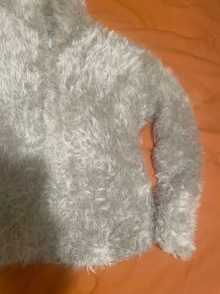 Jersey pelito gris talla S