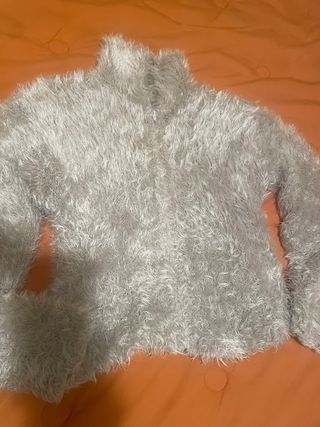 Jersey pelito gris talla S