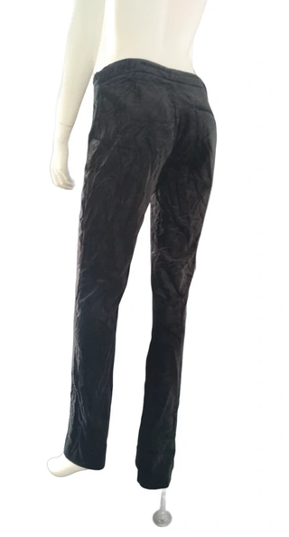 Pantalones de terciopelo negros