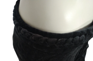 Pantalones de terciopelo negros