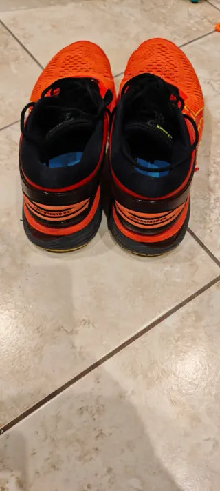 Scarpe Asics Gel Nimbus Arancio/Giallo