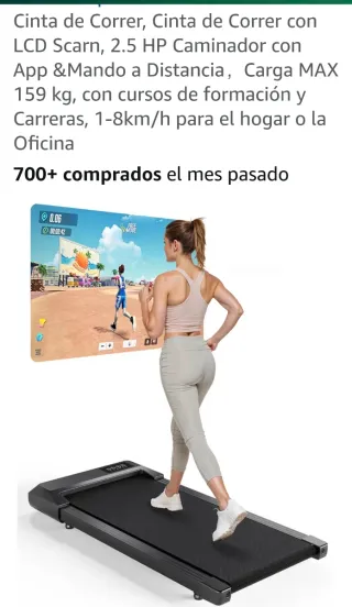 Cinta de Correr /caminar LCD 2.5 HP