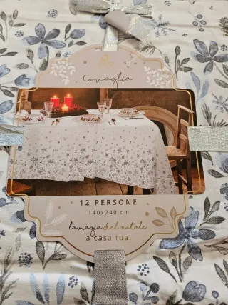 Tovaglia 12 persone 140x240 cm