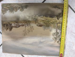 Quadro tempera su tela