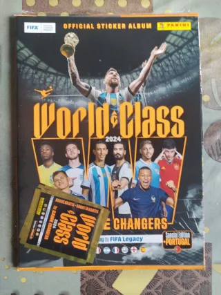 Álbum Panini World Class 2024