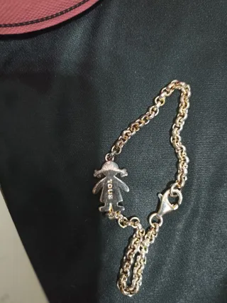 Pulsera Tous Plata Niña Original Certificado