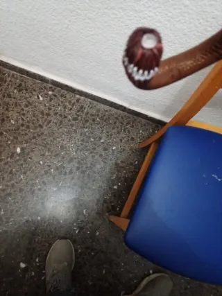 Bara bastón cachaba de cuero