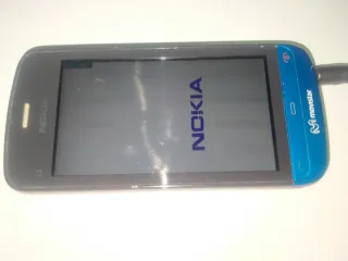 Teléfono Móvil Nokia C5-03. Vintage Azul y Negro.