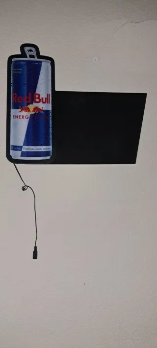 Pizarra Luminosa Red Bull