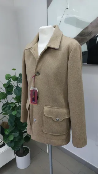 Giacca chaqueta jacket invernale cammello tg 48