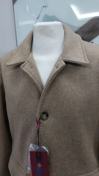 Giacca chaqueta jacket invernale cammello tg 48