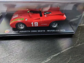 Modellino Fiat Abarth 2000 SE019 Mugello 1970