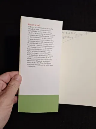 Magda Szabó. El corzo