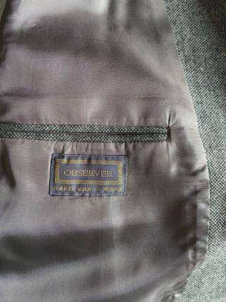 Americana El Corte Inglés Talla 54 Gris