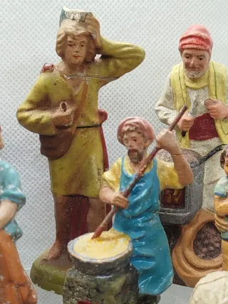 Antichi pastori in cartapesta