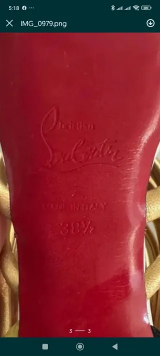 Sandálias EXTRAVAGANTES Christian Louboutin
