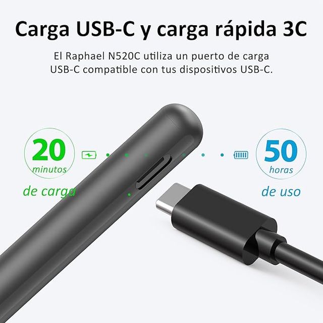 Lápis capacitivo RENAISSER Raphael N520C Surface