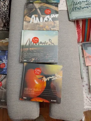 Colección Mozart 25 CD Libros