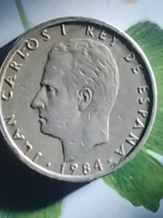 Moneda 100 pesetas Juan Carlos I Rey 1984