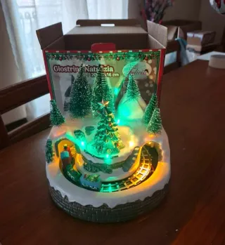 Giostrina Natalizia con Trenino