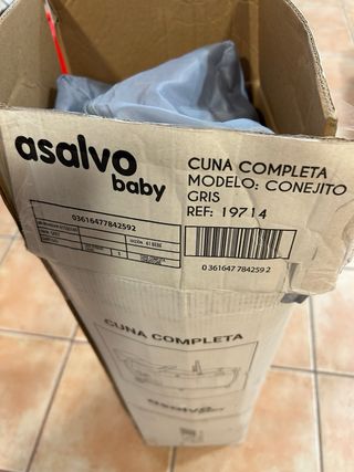 Cuna de viaje con colchón