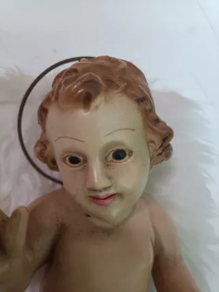 Niño Jesús antiguo 22 cm