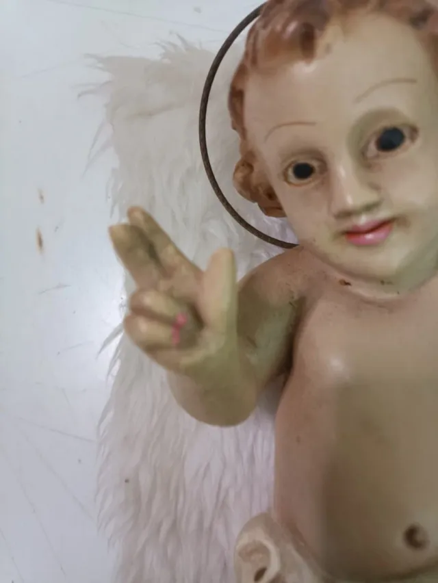 Niño Jesús antiguo 22 cm