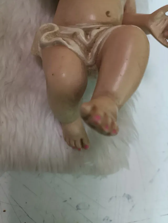 Niño Jesús antiguo 22 cm