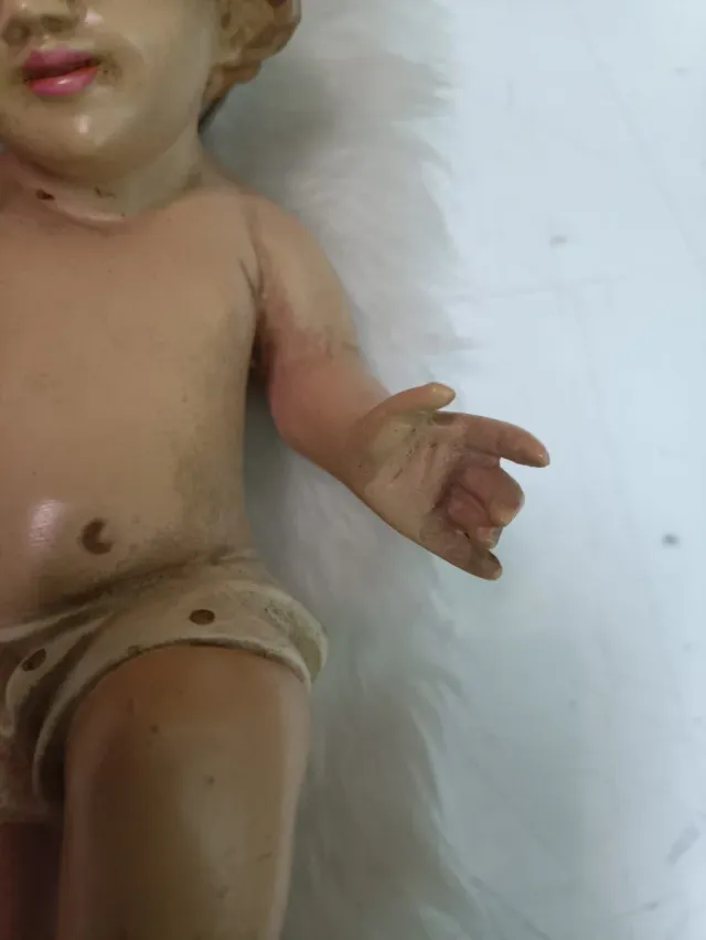 Niño Jesús antiguo 22 cm