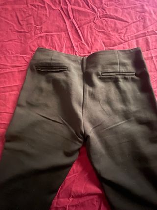 Pantalón negro Zara Talla M