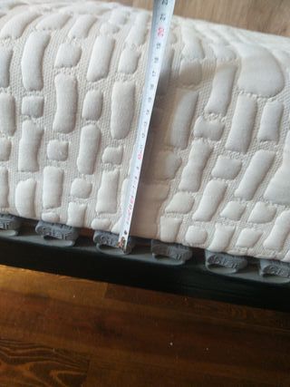 Colchón viscoelástico y somier 90cm