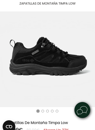 Zapatillas trekking IZAS Timpa Low Talla 41
