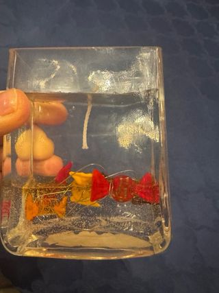 Candela decorativa in gel