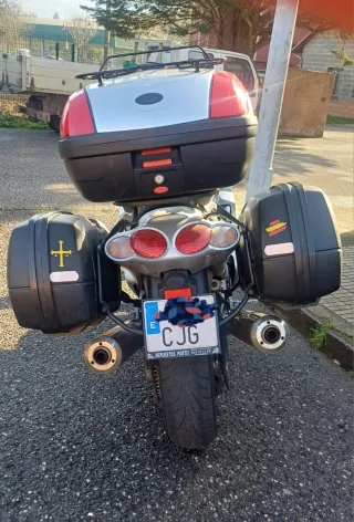 Kawasaki ZZR1200 Plata con Maletas