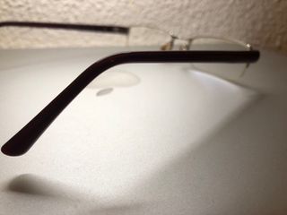 Gafas Prada plata y negro