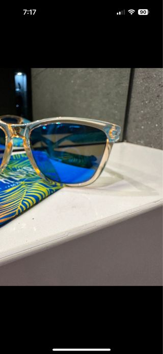 Gafas de Sol Skull Rider Azules y Multicolor