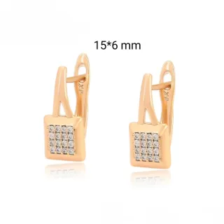 3 joyas por 15€.Pendientes chapados en oro