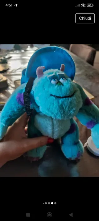 Peluche Sulley Monsters University