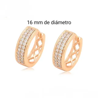 3 joyas por 15€. Pendientes chapados en oro