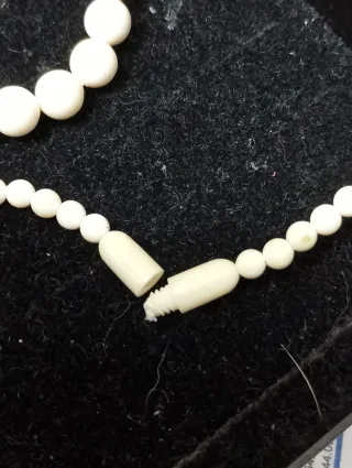 Collana lunga, perle nobili, vintage