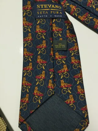 Corbata Seda pura italiana Stevano