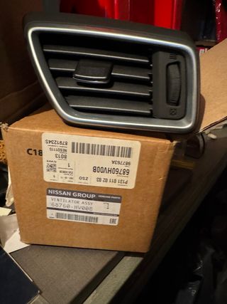 Aireador Nissan Qashqai J11