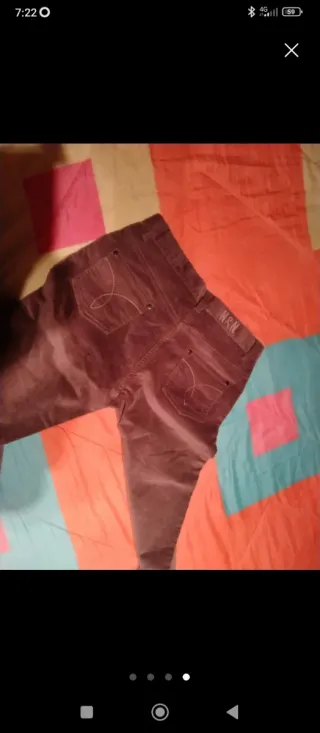 Pantalón de pana marrón