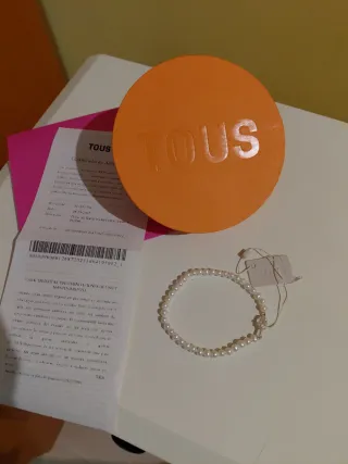 Pulsera Tous Plata y Perlas