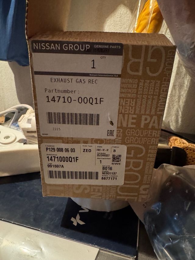 Válvula EGR Nissan 1471000Q1F