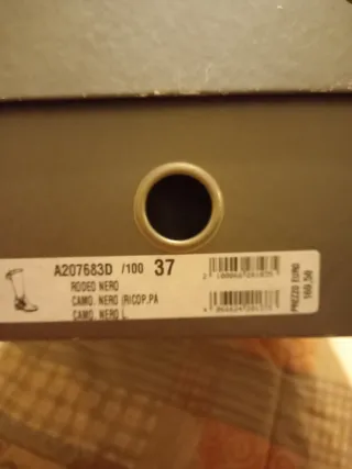 Stivali Nero Giardini neri