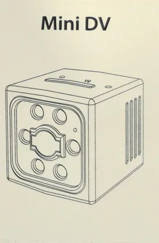 Cámara Mini DV SQ16PC HW10 Espía