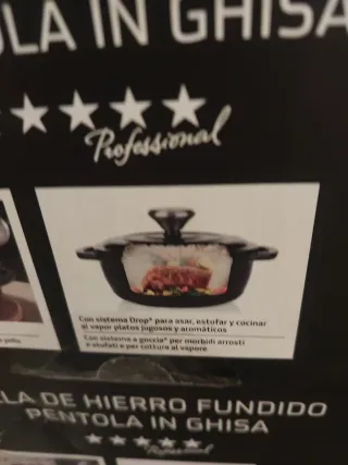 Olla Hierro Fundido Ernesto 1,13L Negra
