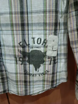 Camisa de cuadros Mujer